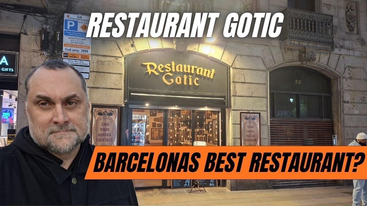 I Eat Paella at Restaurant Gòtic, Barcelona