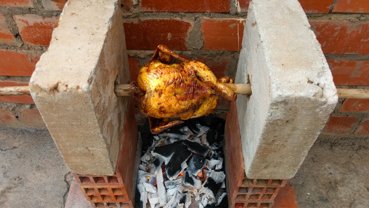 Pollo a la brasa casero