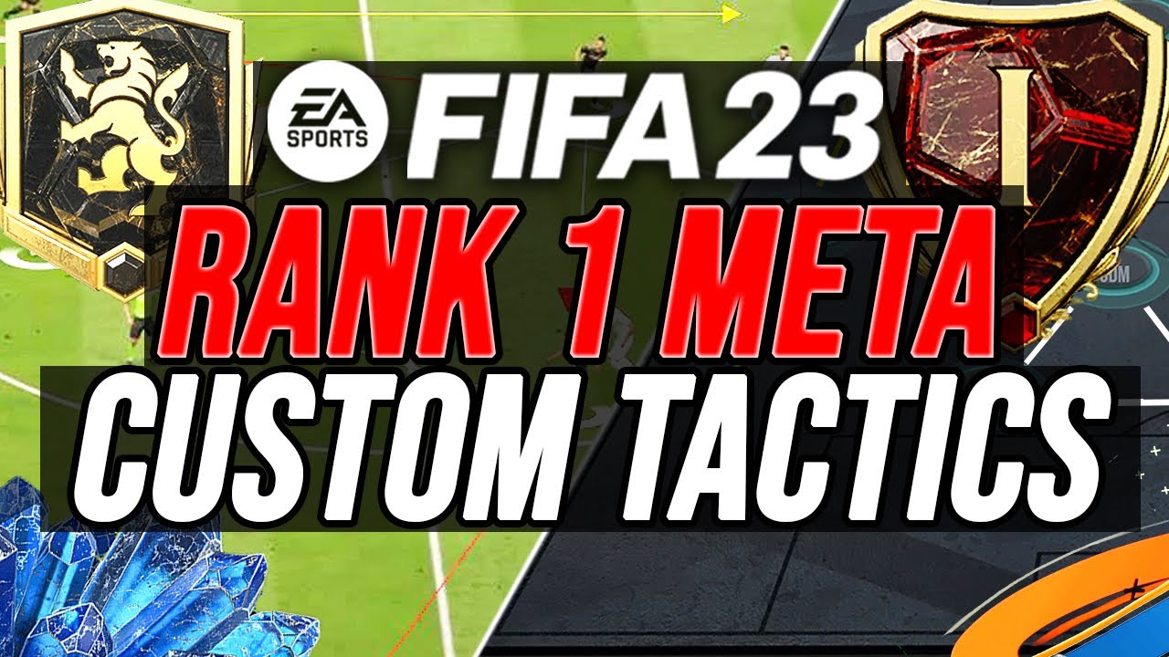 The BEST META Tactics For Rank 1 - Ultimate TOTS Custom Tactics Full Set Up Tutorial - FIFA 23