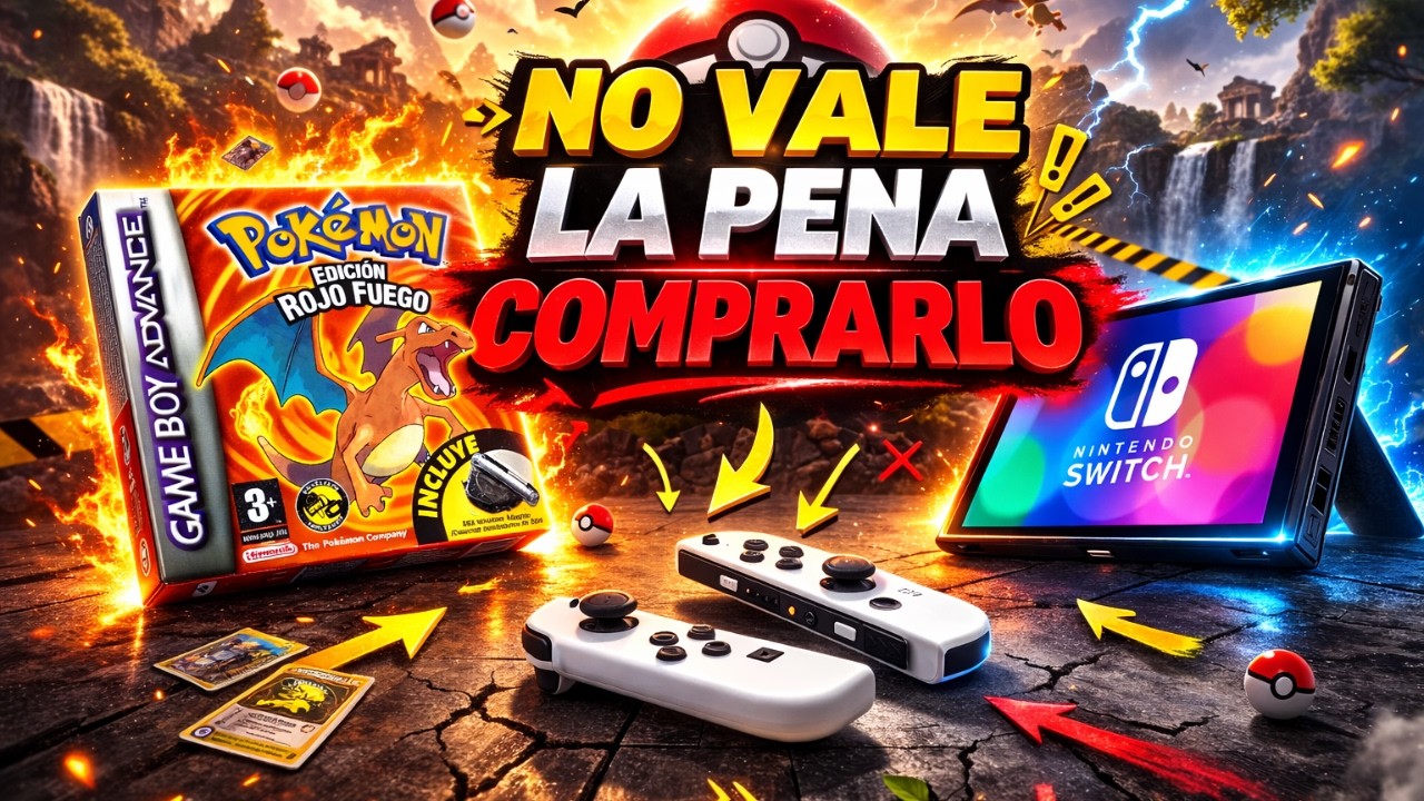 Nintendo quiere venderte nostalgia: Pokémon Verde Hoja NO vale la pena