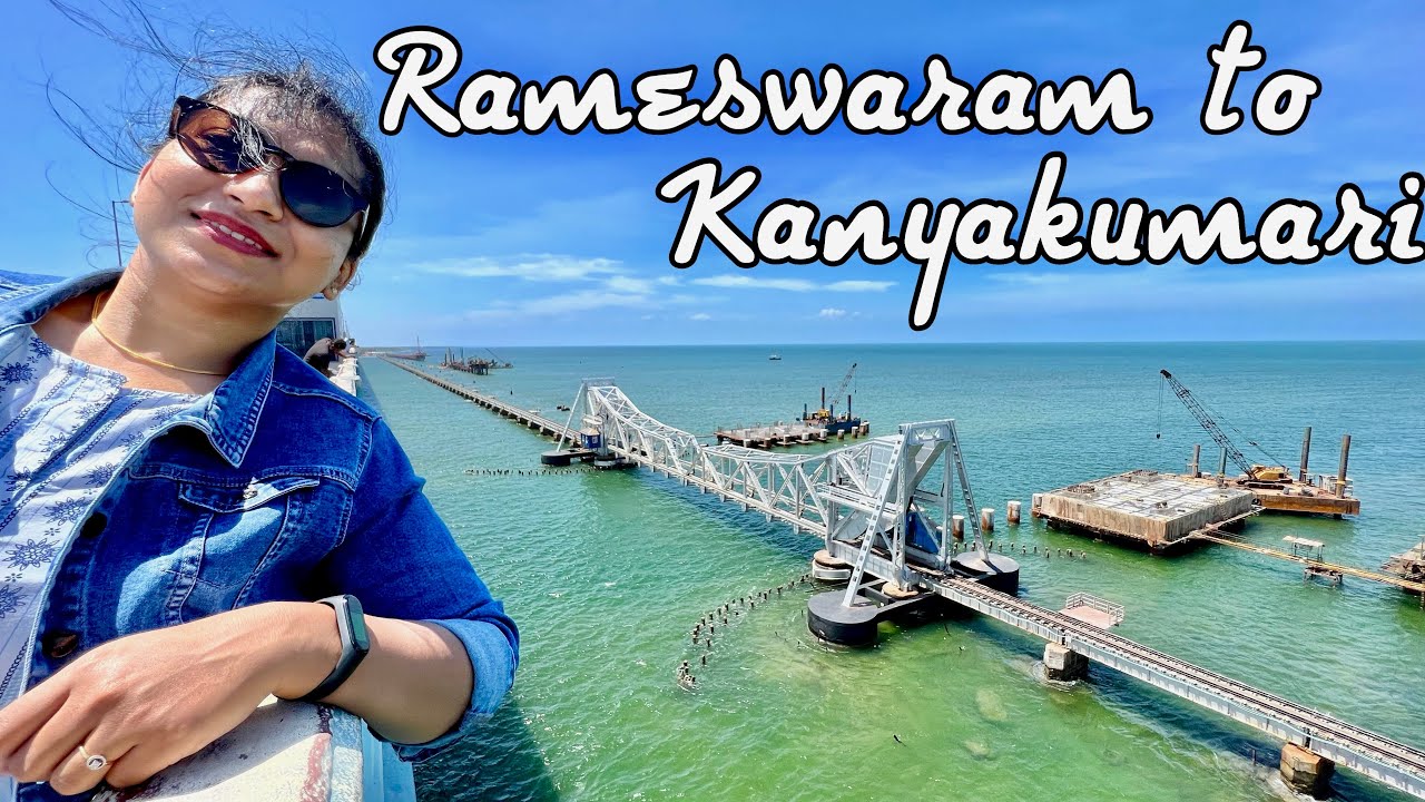 South India EP 03: RoadTrip 2021 | Tamil Nadu | Rameswaram to Kanyakumari | Pamban | Roving Couple