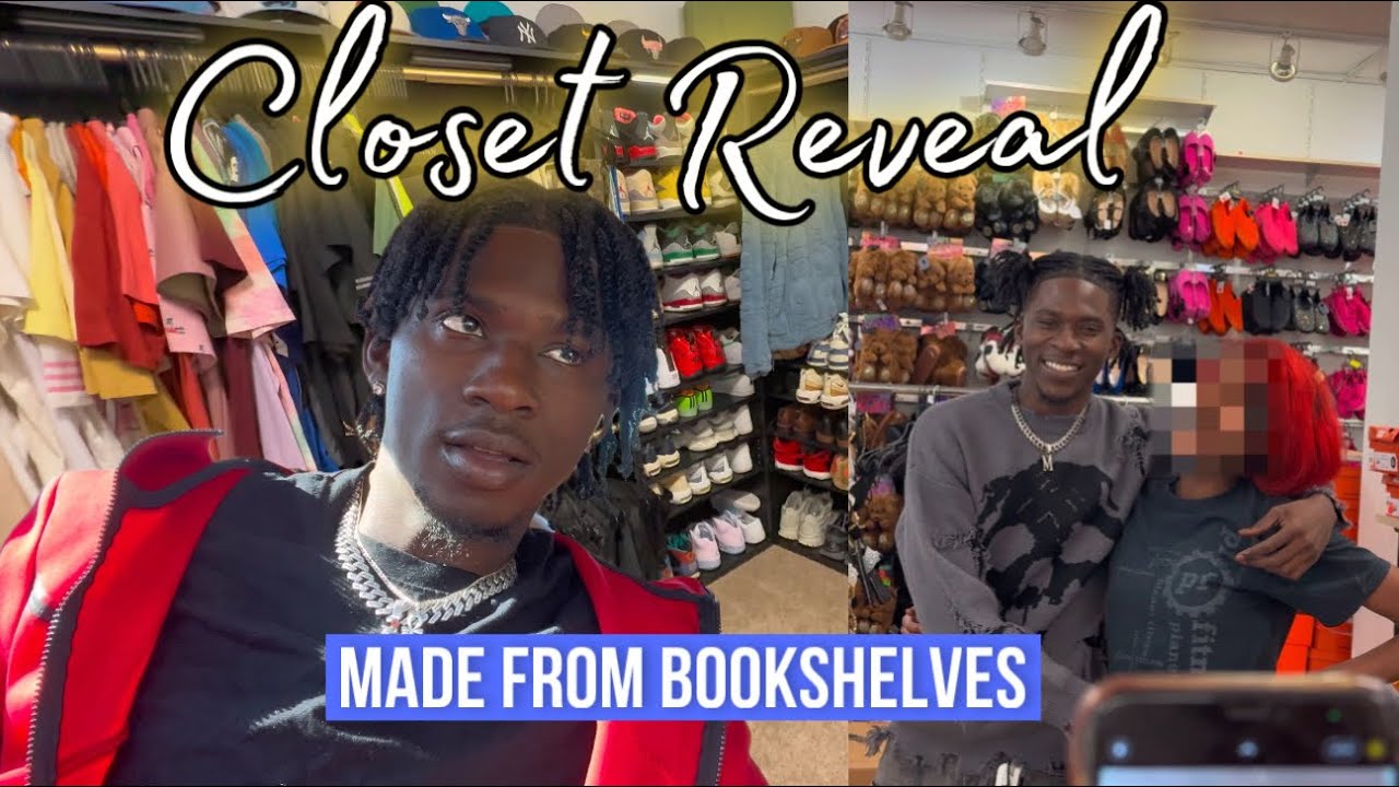Closet Transformation | Make a closet from Bookshelves | DIY | Walmart vs Target | I MET SUPPORTERS
