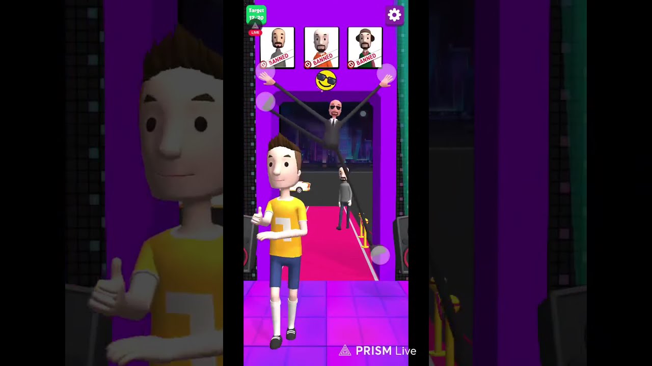 BARRED GAME LIVE FUN+ FAILS ON YOUTUBE Day 22 #vrial#shorts