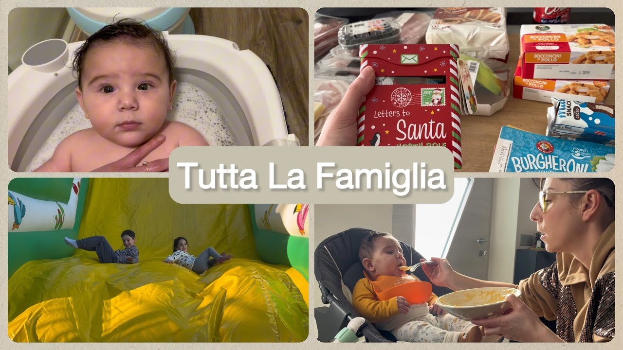 Tutta la Famiglia 🩷 Iniziamo lo Svezzamento, Spesa Eurospin e Giostre 👻