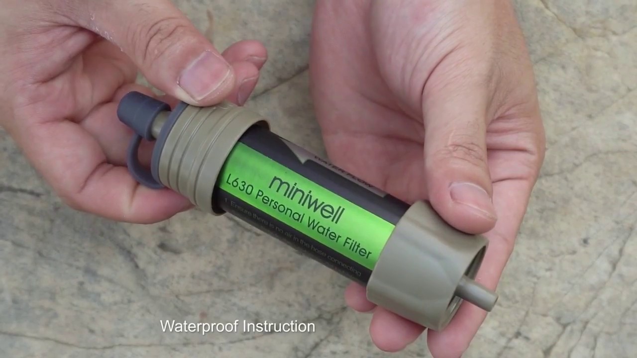 Lightweight Hollow Fiber Water Filter