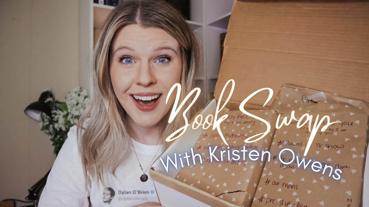 BOOK SWAP WITH @kristenowens | BEST FRIEND BOOK HAUL