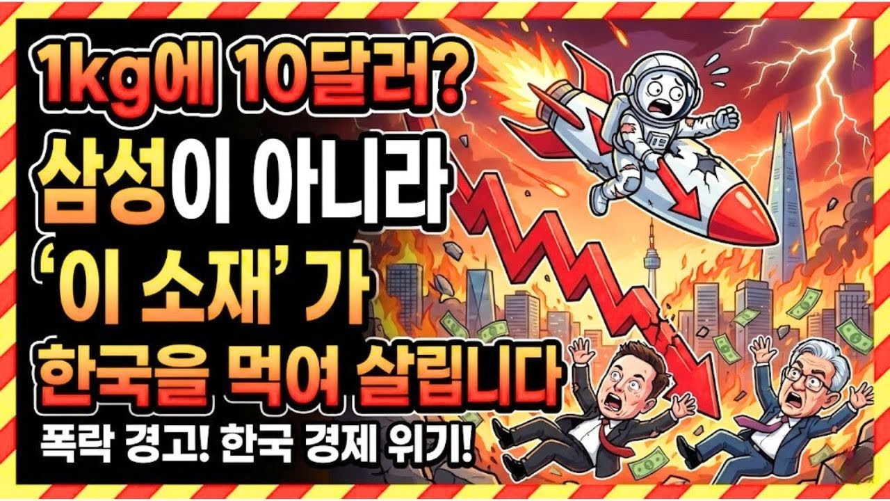 1kg에 10달러? 삼성이 아니라 '이 소재'가 한국을 먹여 살립니다