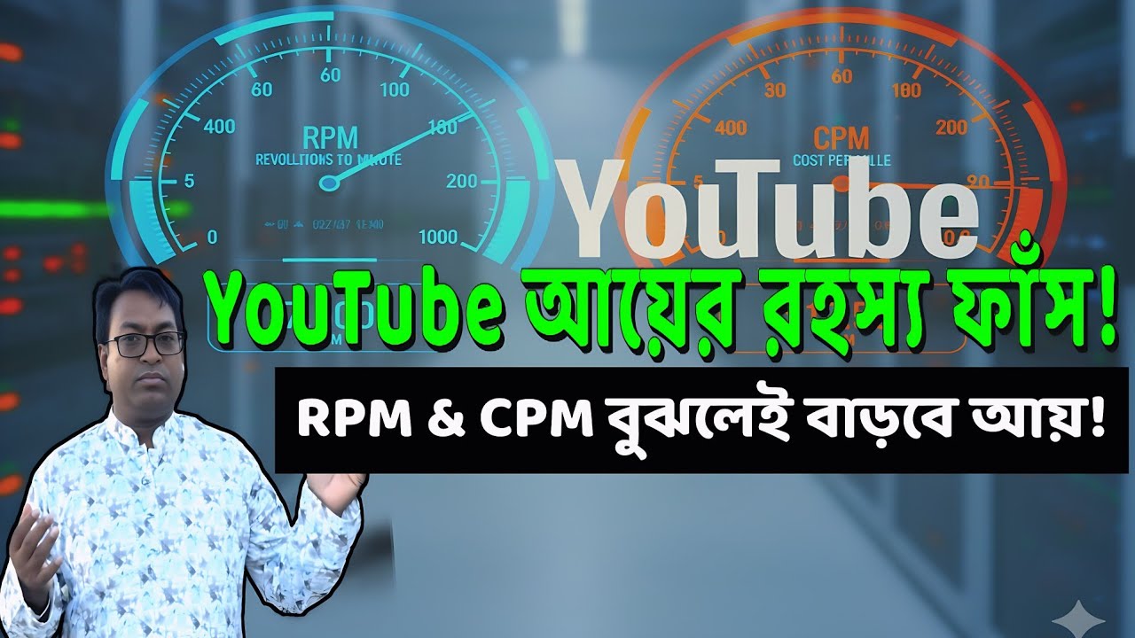 YouTube RPM & CPM রহস্য উন্মোচন | আয় বাড়ানোর সঠিক উপায় Part-1 | Borhan Ouddin Blog