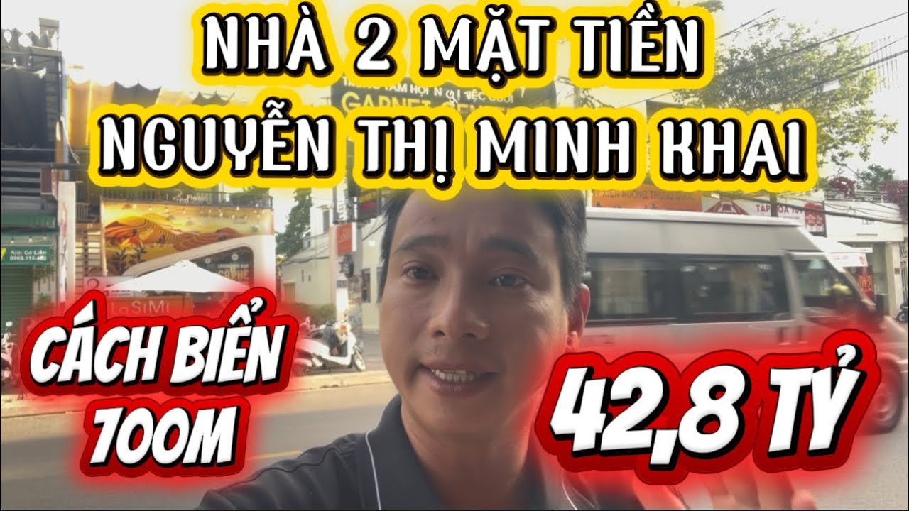 🏢 BÁN NHÀ MẶT TIỀN NGUYỄN THỊ MINH KHAI – TRUNG TÂM NHA TRANG – GẦN 42 TỶ 825 TRIỆU