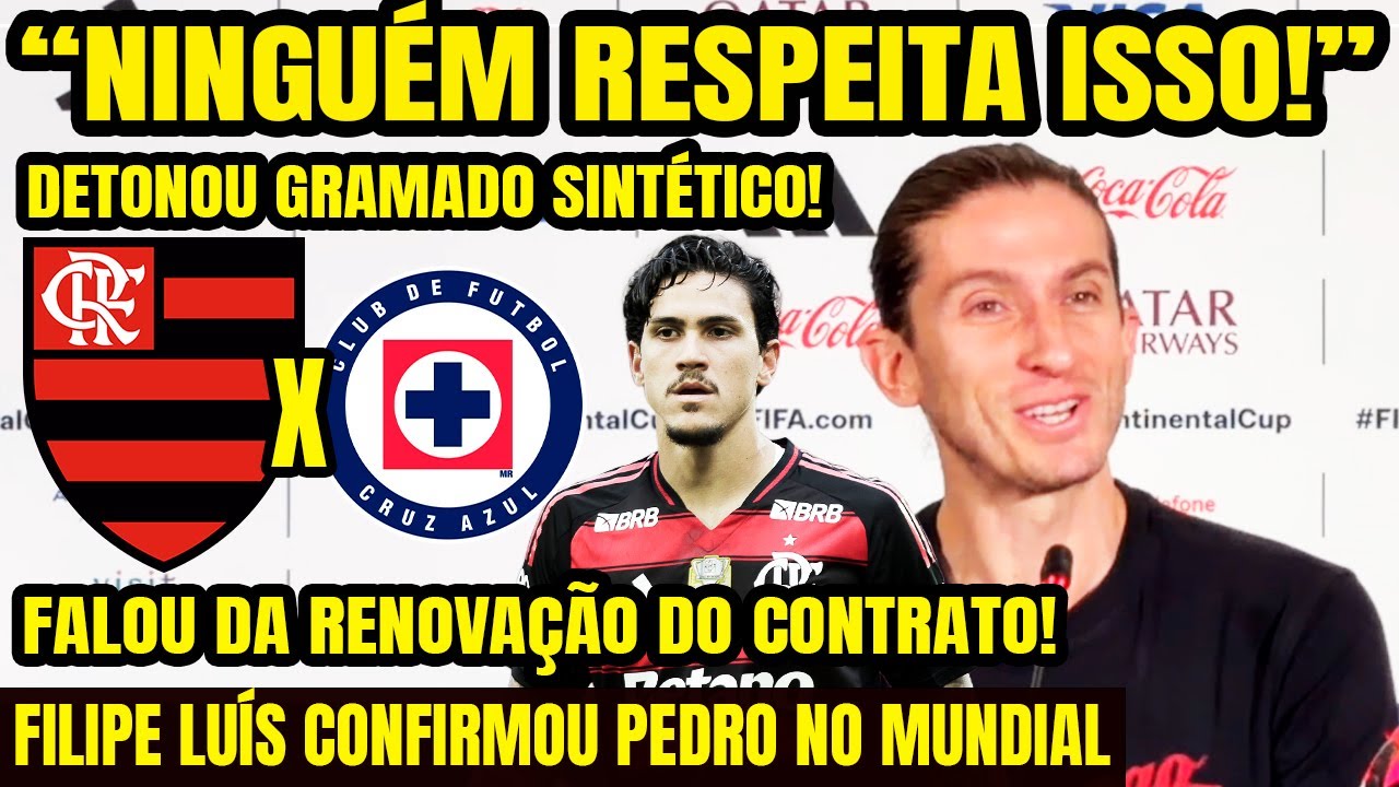 FILIPE LUÍS DETONA SINTÉTICO! 