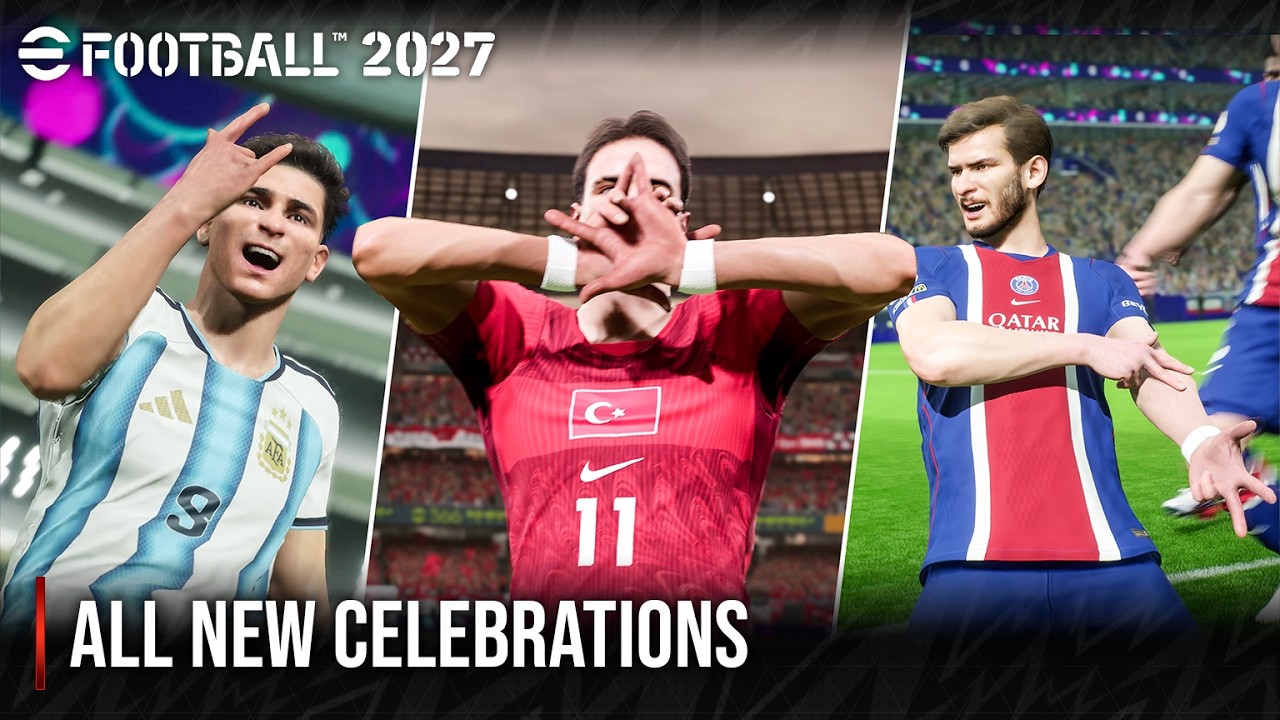 eFootball 2027 | Все новые празднования