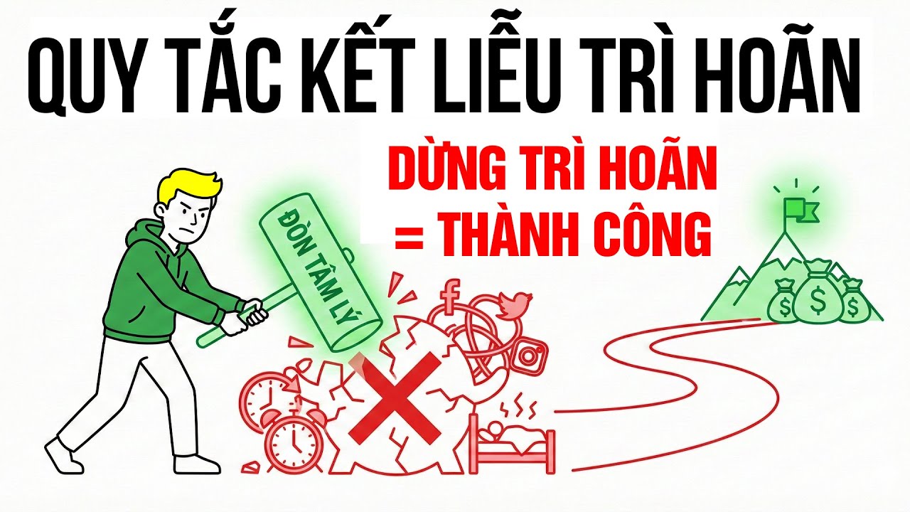 7 Đòn Tâm Lý Kết Liễu Sự Trì Hoãn Vĩnh Viễn Trong Năm 2026 | Bản Lĩnh Từ Số 0