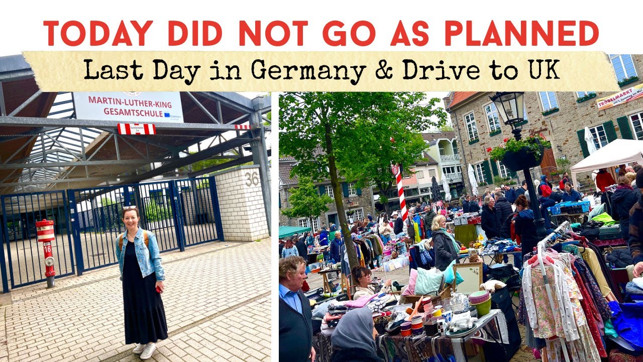 LAST DAY IN GERMANY | Visting My Old German School | Driving Back To The UK