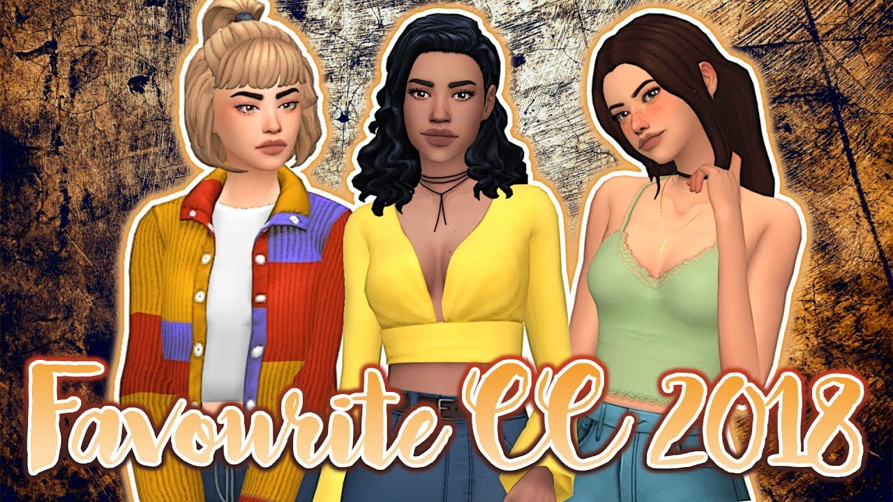 The Sims 4 CC Showcase + CC List | Our Favourite CC of 2018 (Maxis Match)