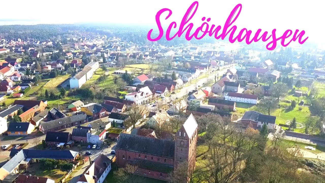 Schönhausen/Elbe von Oben