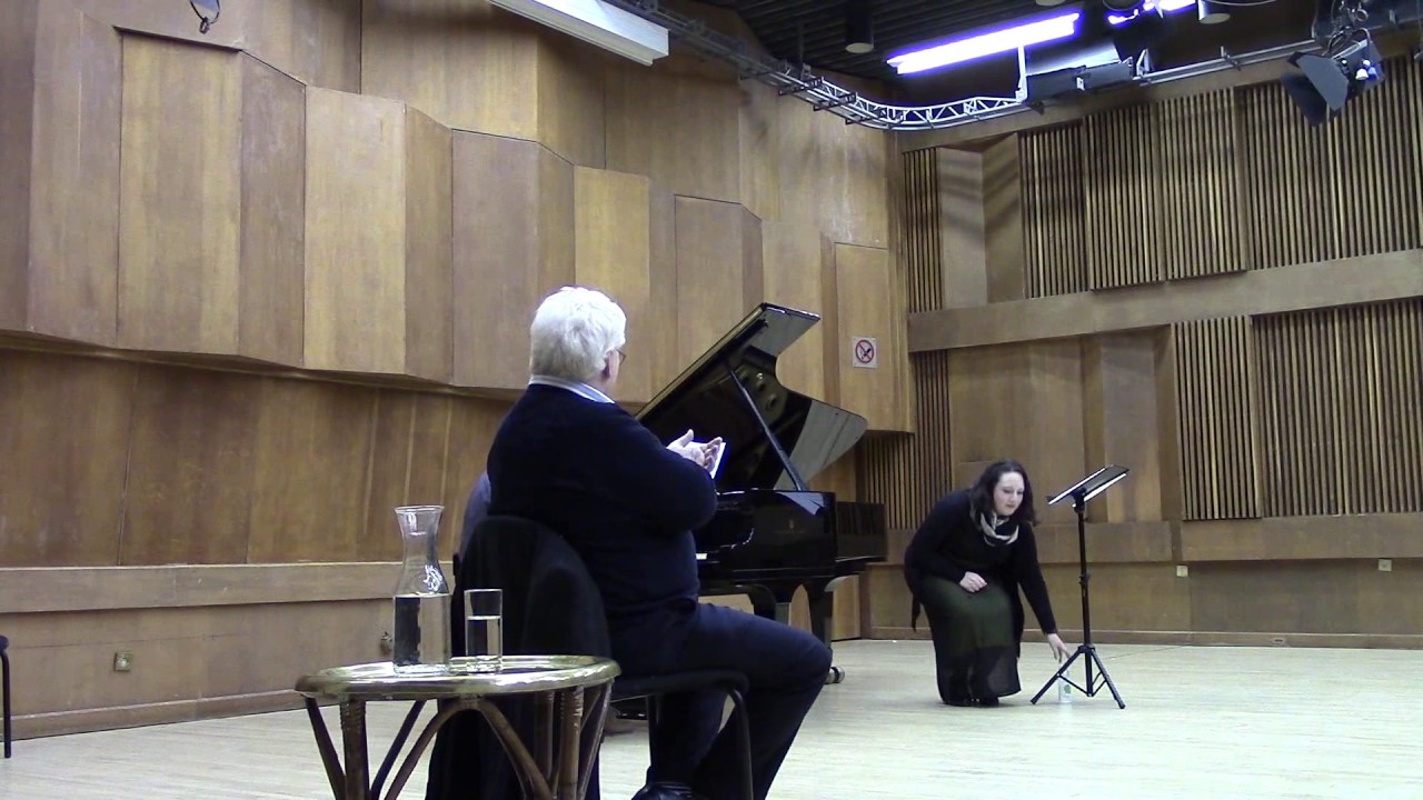 Graham Johnson Masterclass - Rinatya Nessim, Day 1 - Gretchen Am Spinnrade, F. Schubert