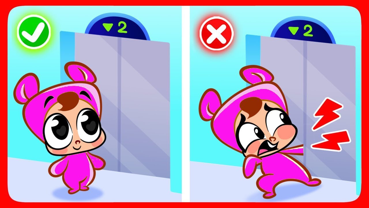 Don't Jump in Elevators, Baby! 🔼🔽  Elevator Safety Song