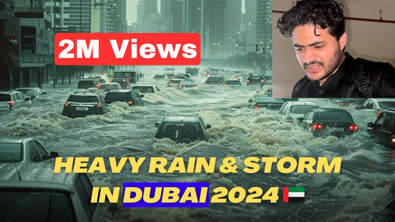 Heavy Rain and Flood in Dubai 2024🇦🇪 | Logon Nay Raat Bahir Guzari | Sab Doob Gaya 😭 #naddlogs