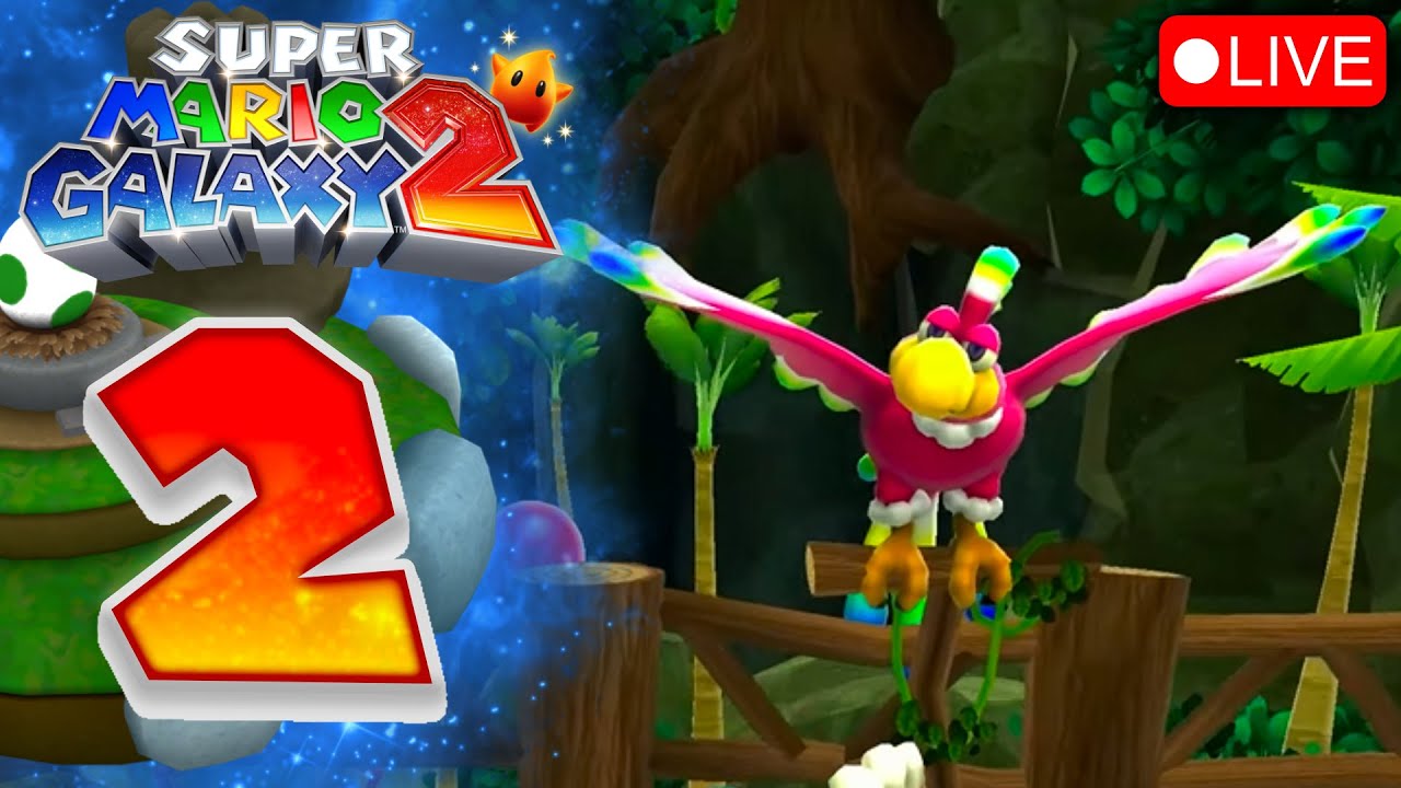 GIUNGLA DI ALAPINTA - Super Mario Galaxy 2 - Parte 2 - ITA - LIVE 🔴