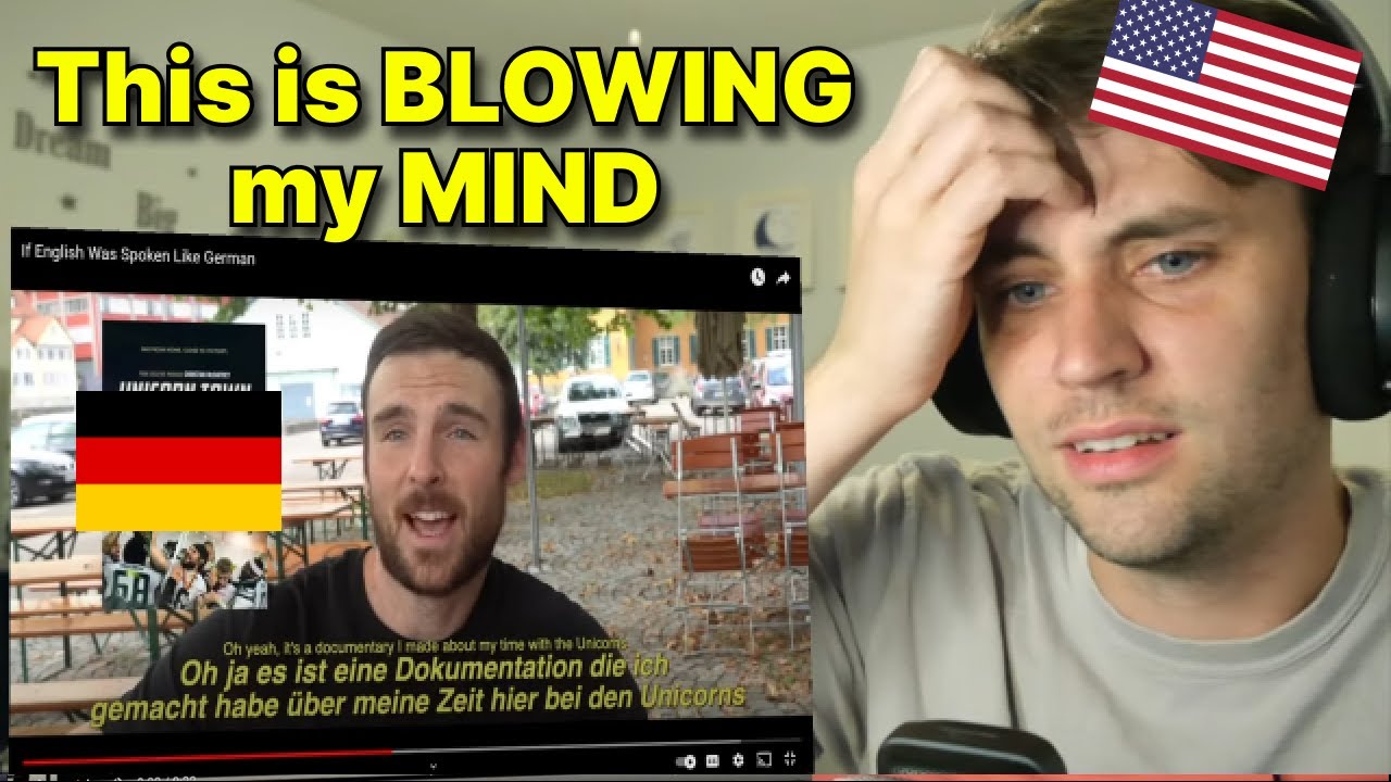 American reacts to If English Was Spoken Like German
