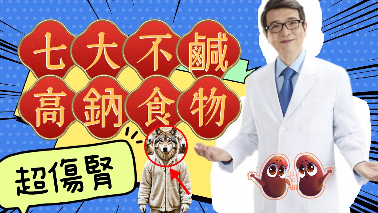 吃起來不鹹?不!他超鹹超傷腎！七種意想不到隱藏版高鈉地雷食物不只傷腎還會糖尿病