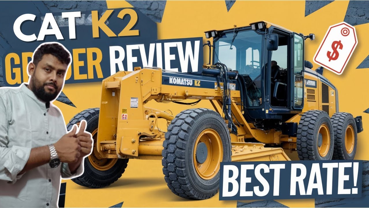 Reviewing & Selling a Second-Hand Cat K2 Grader at the Best Rate!