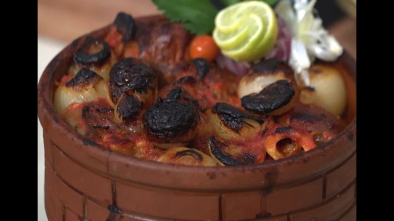 طريقه عمل طاجن الكوارع - الارز بالخلطه  للشيف محمد حامد | المطعم  PNC FOOD