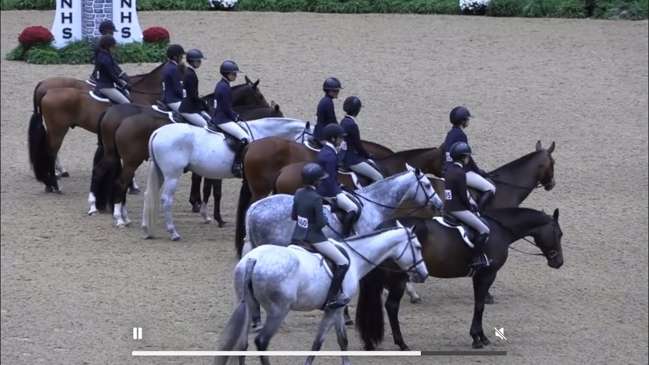 National Horse Show 2025 15 & U Small Junior Hunter Hack Realty Star 💫(4th)