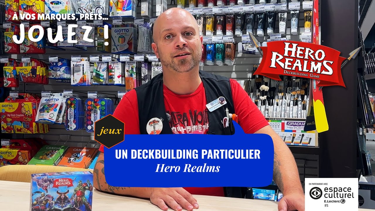 À la Découverte de Hero Realms : Deckbuilding et Aventure Épique | À vos marques prêts jouez