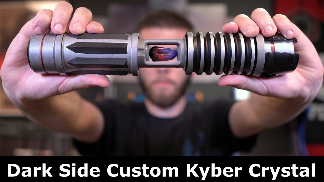 Star Wars The Dark Side Crystal ( Custom Kyber Crystal ) Savi's Compatible