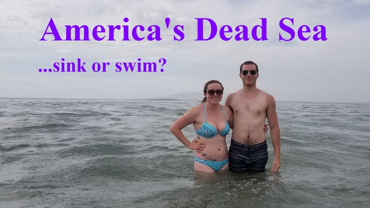 Floating in Utah's Great Salt Lake