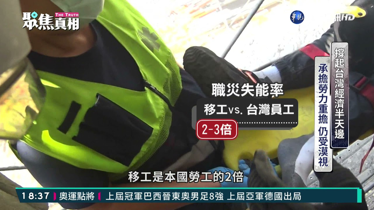 外籍移工悲歌! 高風險職災傷亡頻傳｜聚焦真相｜華視新聞 20210729