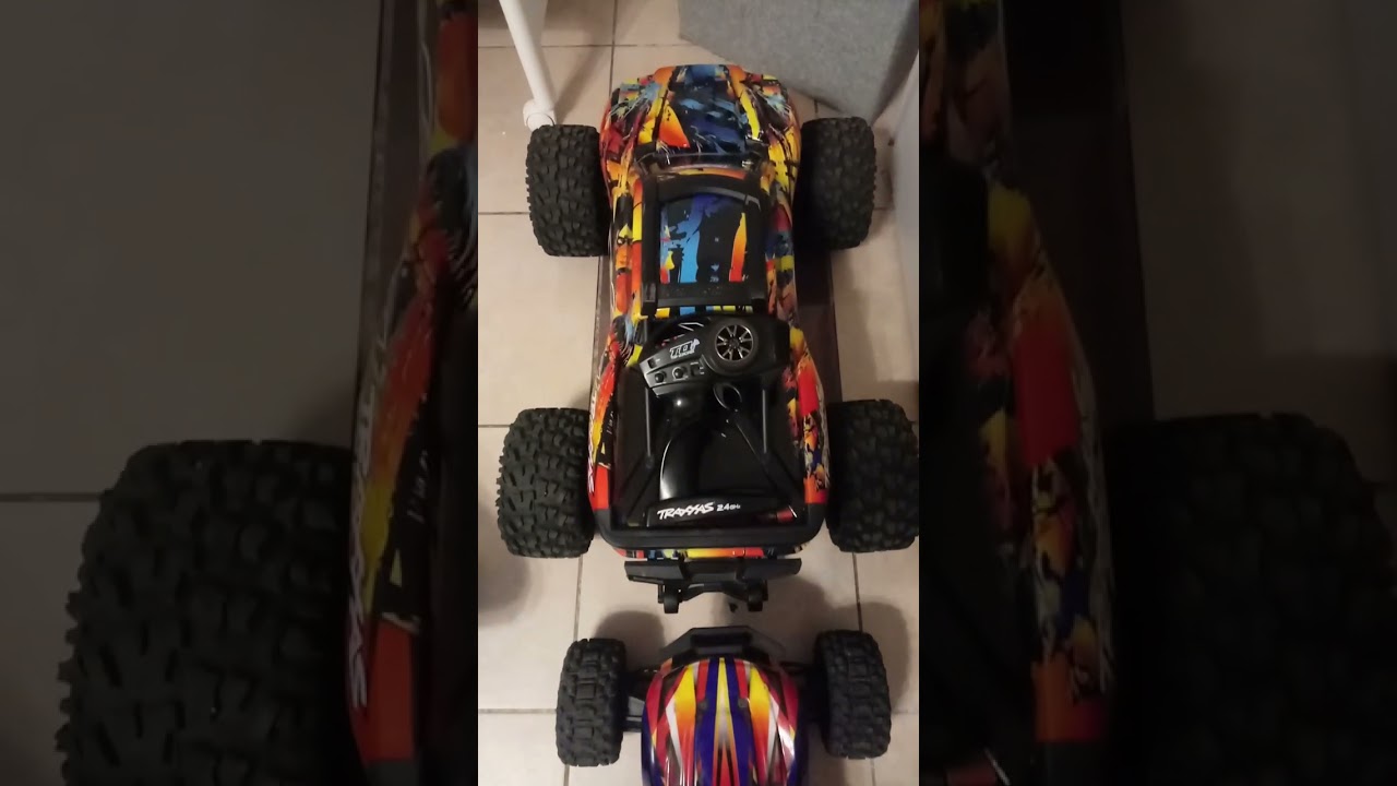 Comparation Traxxas X-Maxx vs Maxx V2 RC Car's #rccar #traxxas #shorts