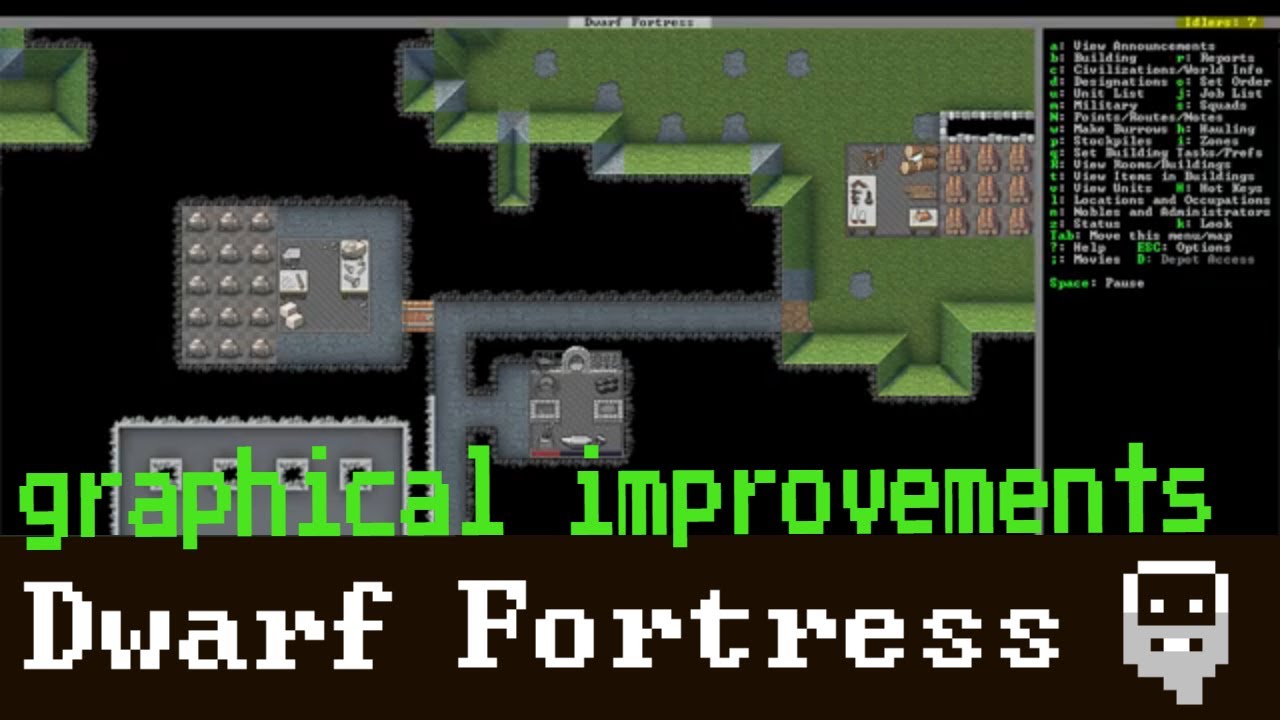 Dwarf Fortress- Steam graphical improvements