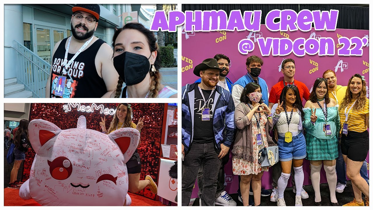 Aphmau Crew goes to VIDCON 2022
