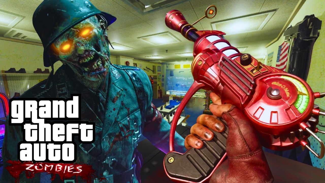 GTA's Ammu-Nation in COD Zombies?! (Black Ops 3)