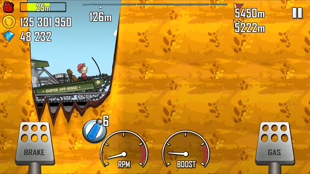 Hill Climb Racing 1 - Super Off-road in BOGLAND | GAMEPLAY