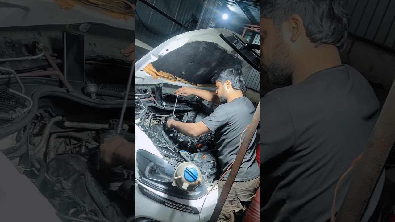 DAY13/365 days monotaijesanAudi jaisa Engine 😱 Vento ka Night Repair 🔧 | Full Garage Busy”