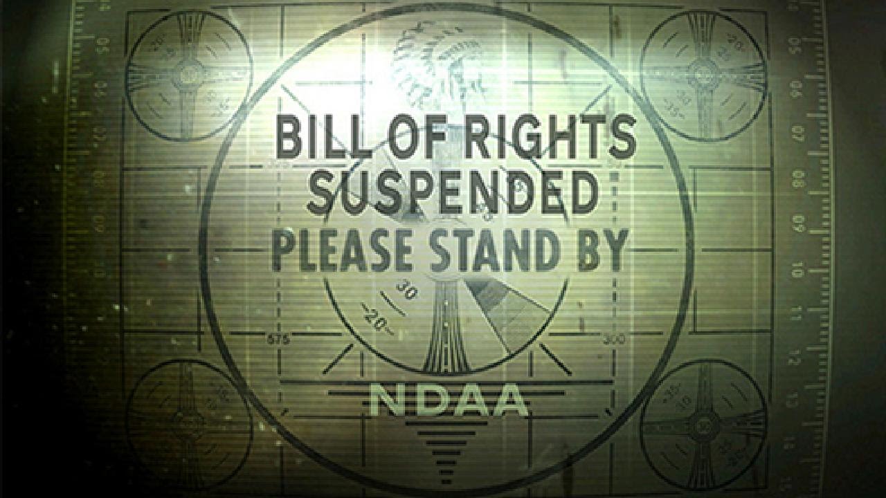 NDAA | Bill of Rights Suspended: Please Stand By
