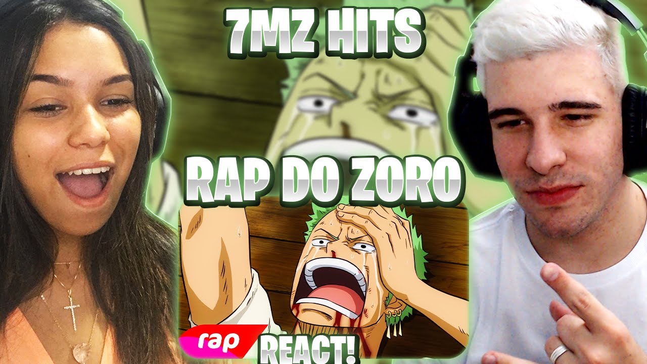 REACT Rap do Zoro (One Piece) - O MAIOR ESPADACHIM DO MUNDO (PRÉVIA 3 EDITADA) 7MZ HITS | 7 MINUTOZ