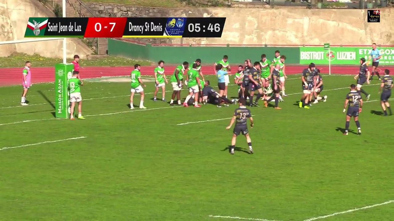 Saint Jean de Luz contre Drancy Saint Denis Nationale 2
