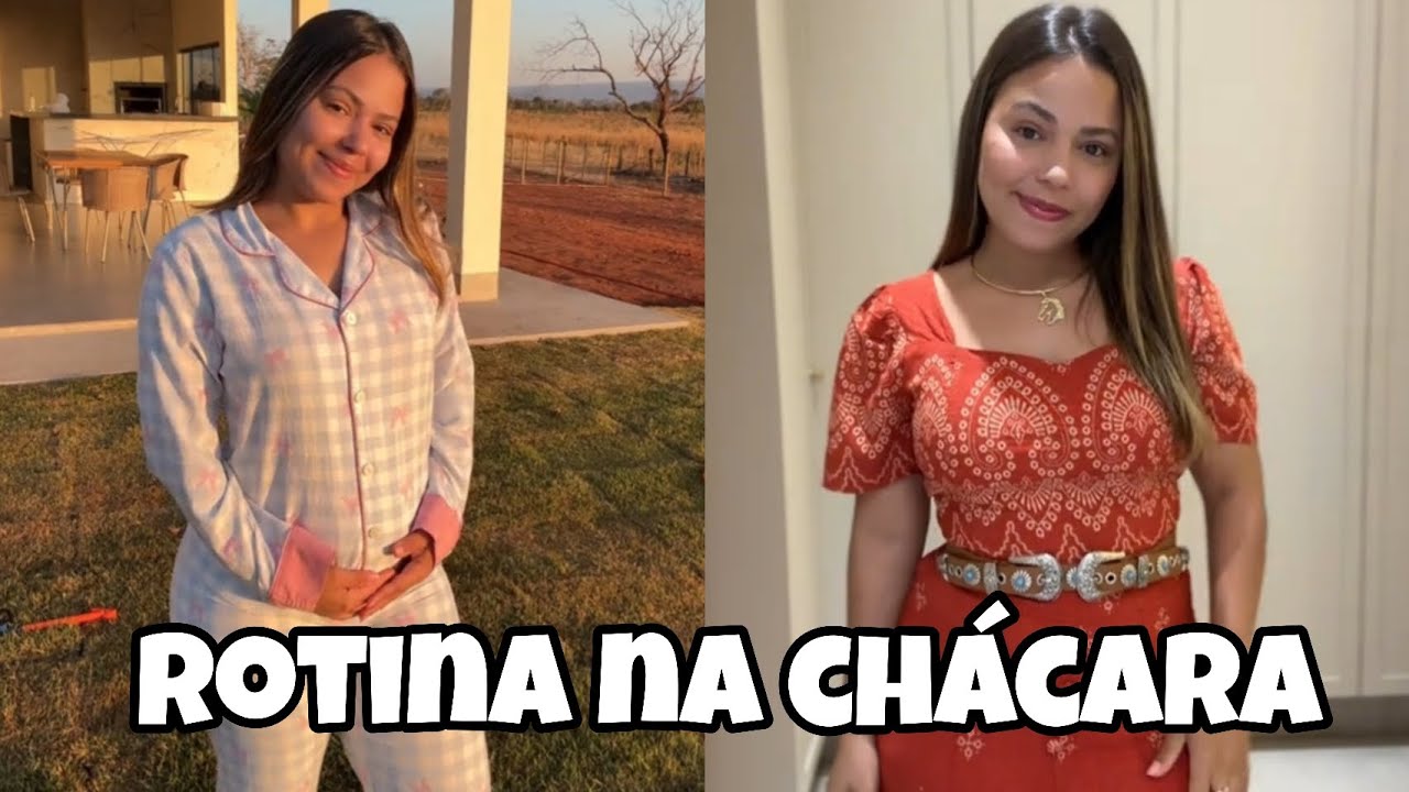 BRUNA LOHAINE MOSTRA ROTINA NA CHÁCARA E COMPRINHAS DE GRÁVIDA 