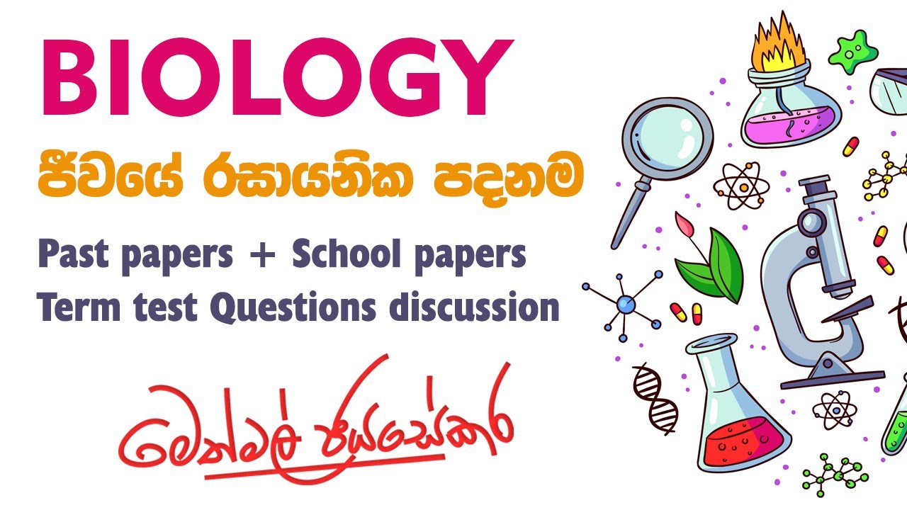 Biology Theory 2026 - Chemical basis questions discussion