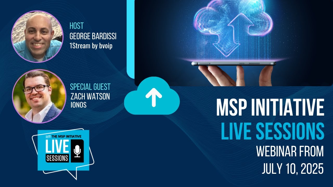 MSP INITIATIVE LIVE WITH ZACH WATSON FROM IONOS