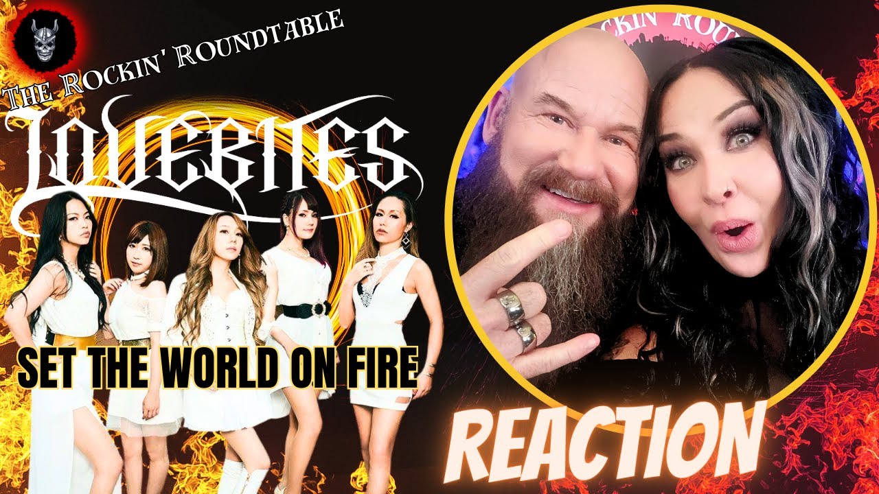REACTION and REVIEW - LOVEBITES - SET THE WORLD ON FIRE