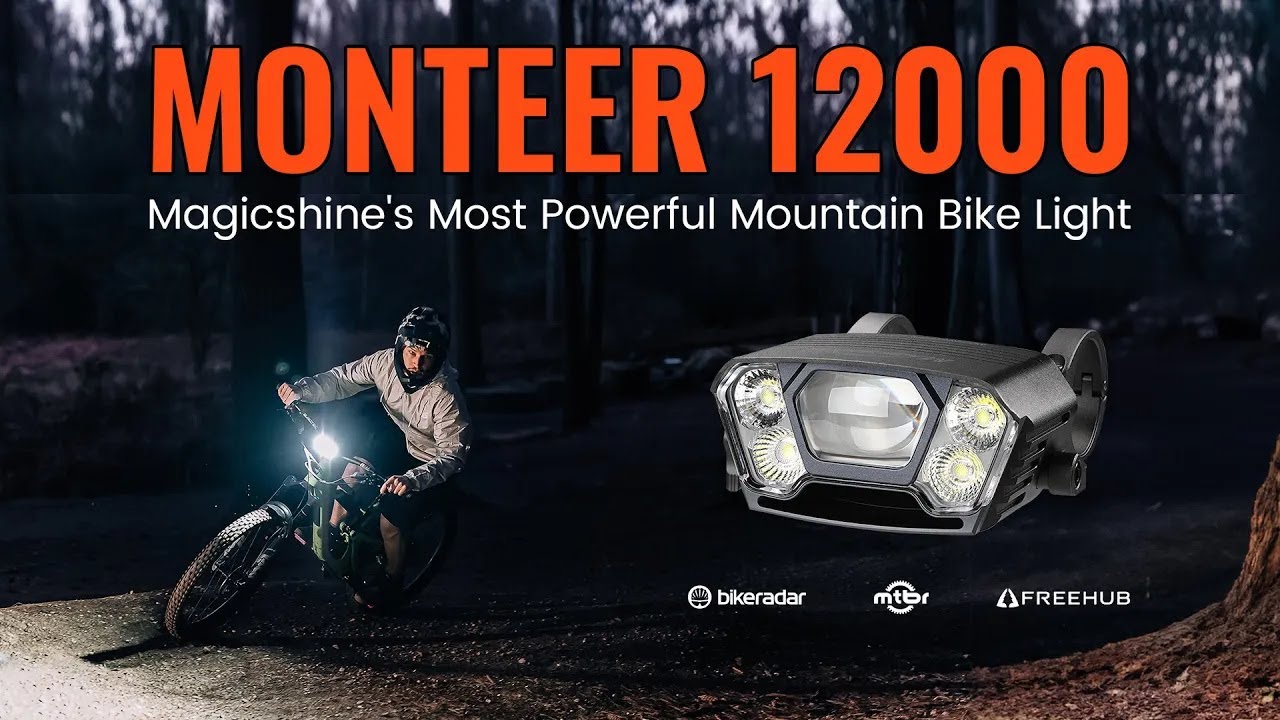 MAGICSHINE Most Powerful Light - MONTEER 12000 Mountain Bike Light
