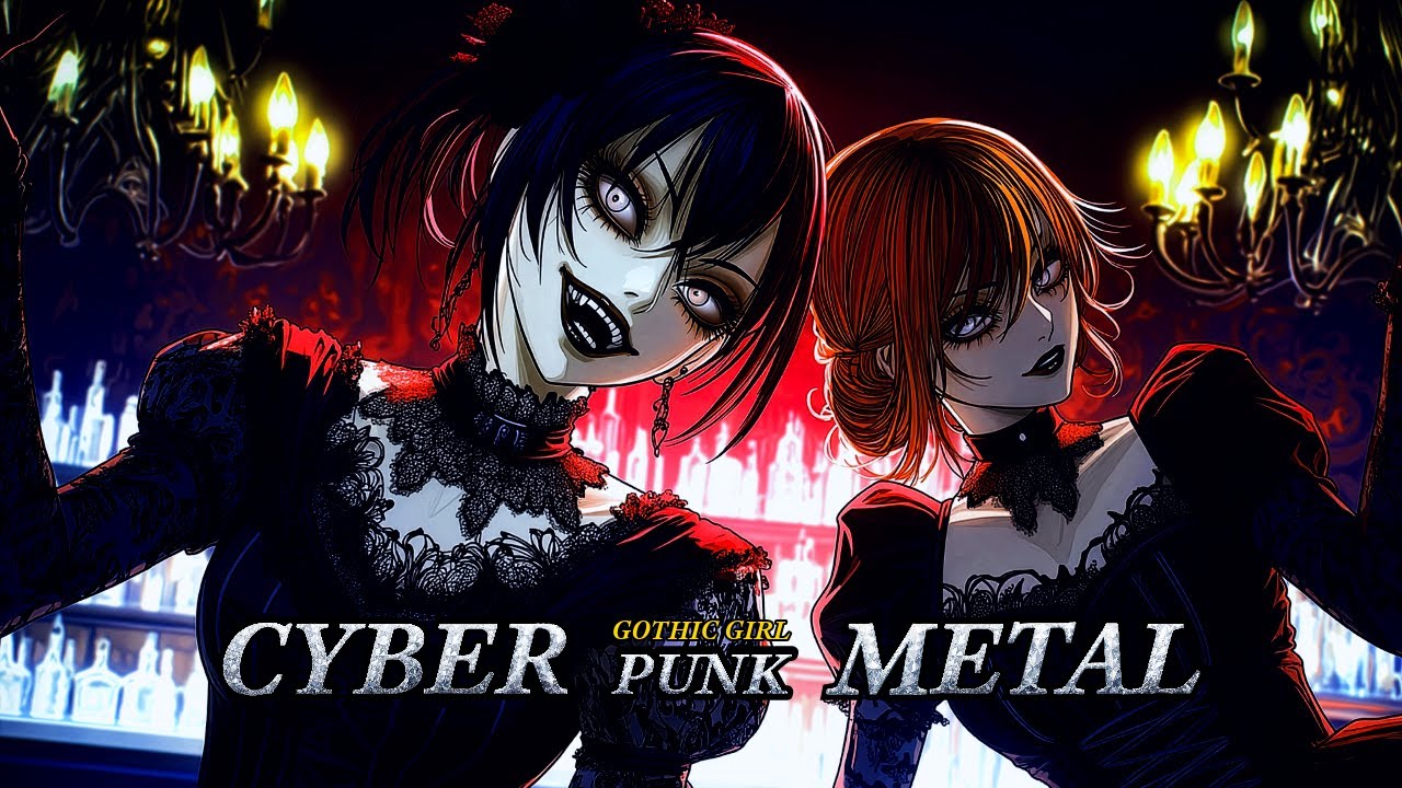 Dark Gothic Girl – Cyberpunk Metal / Study & Focus Music
