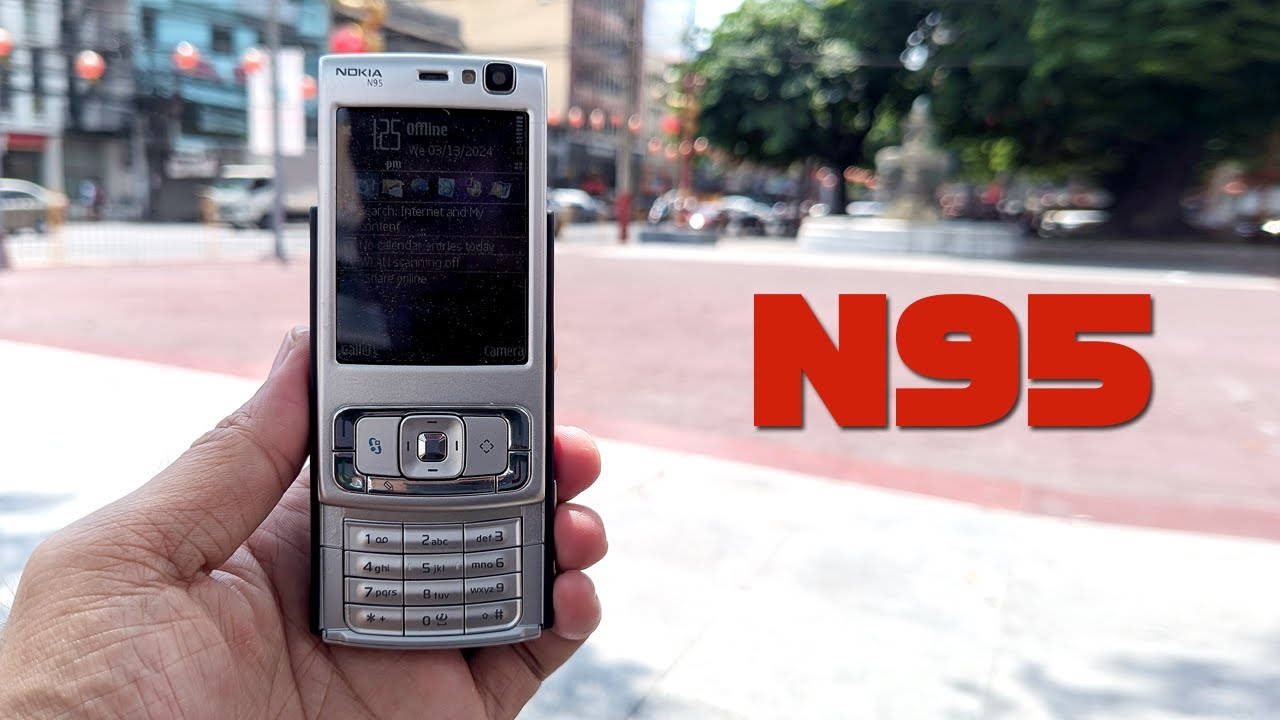 NOKIA N95 Street Photography Test | POV | Mobile Photography (2024)