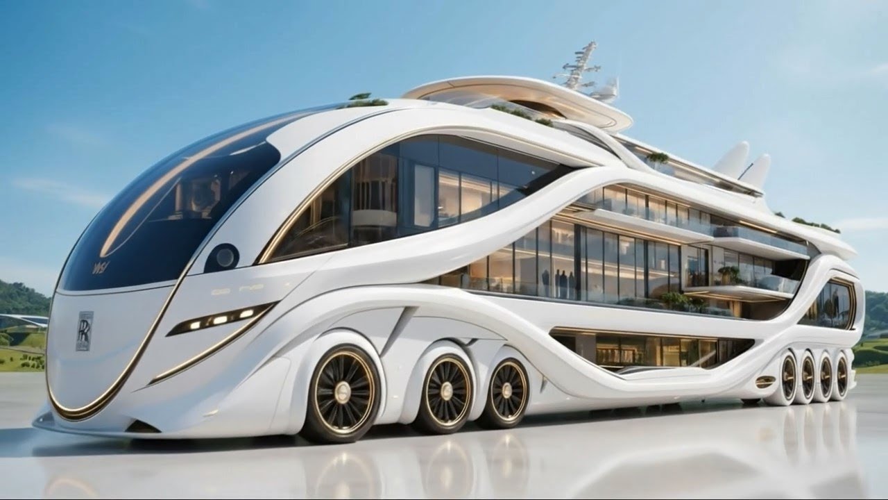 Внутри автодома Rolls-Royce 2026 года – начинается будущее роскошных путешествий!