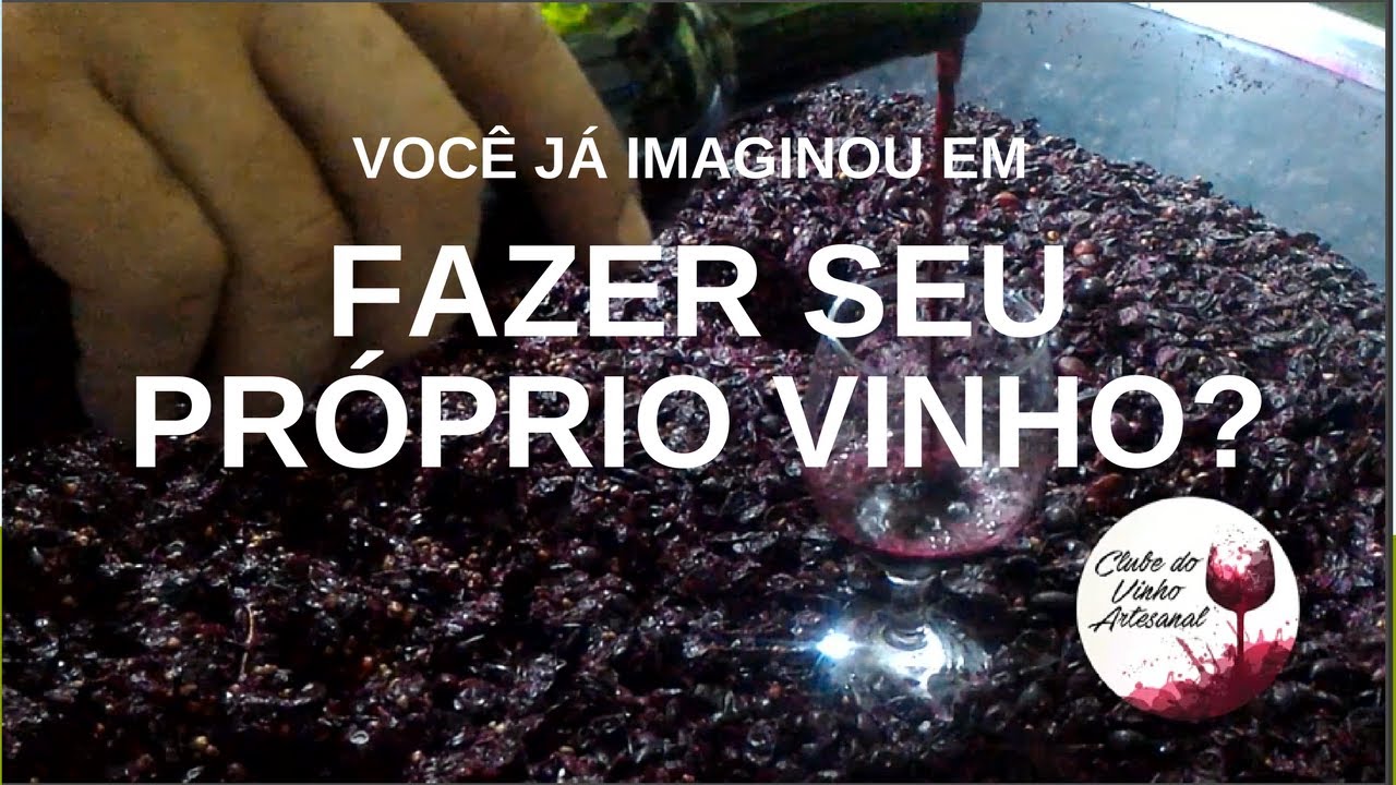 Curso de vinho artesanal